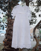 Angela Christening Gown With Bonnet - 9918 LF