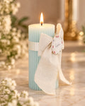 Blooming Grace Candles with Flowers-1