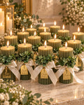 Blooming Grace Candles with Flowers-11