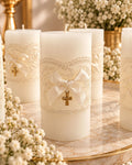 Blooming Grace Candles with Flowers-15