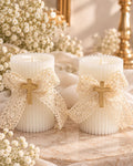 Blooming Grace Candles with Flowers-25