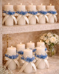 Blooming Grace Candles with Flowers-27