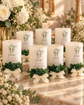 Blooming Grace Candles with Flowers-30