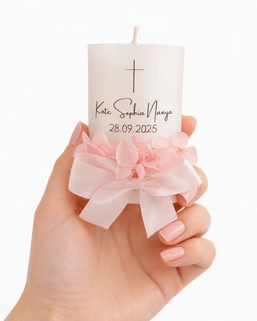 Blooming Grace Candles with Flowers-5
